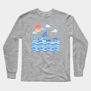 waves Long Sleeve T-Shirt